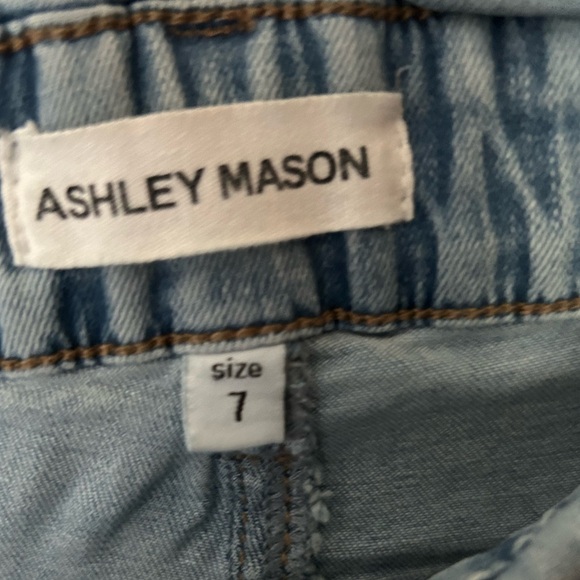Ashley Mason Jeans W/Drawstring Size 7 - Picture 4 of 6